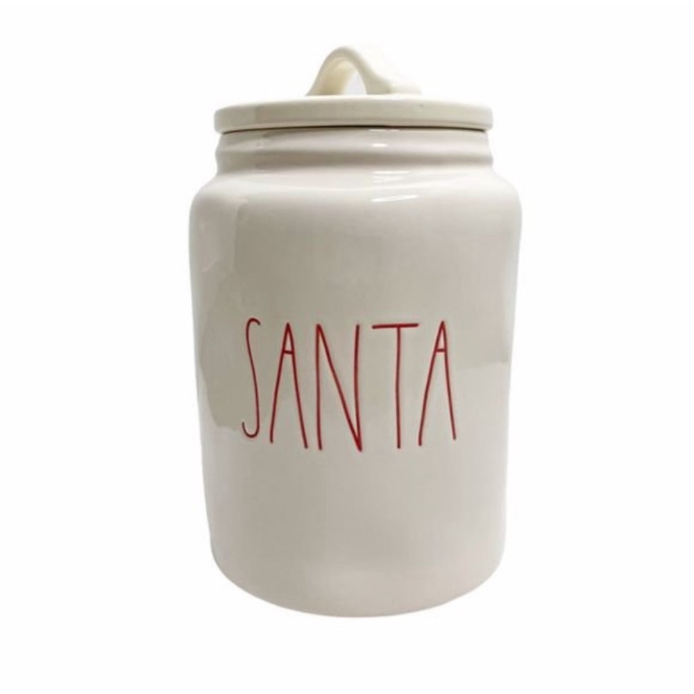 Rae Dunn SANTA‎ canister jar